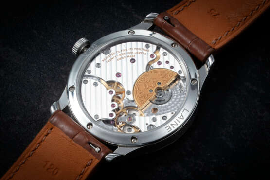 LAINE, V38 FROSTED, AN ATTRACTIVE STEEL AUTOMATIC WRISTWATCH - фото 2