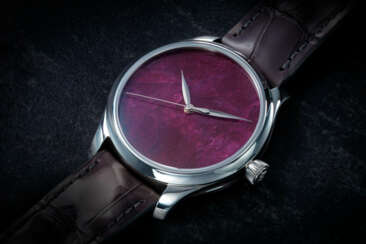 H. MOSER & CIE, A LIMITED EDITION STAINLESS STEEL WRISTWATCH TO COMMEMORATE THE 50TH YEAR OF THE UAE
