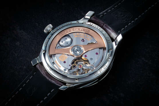 H. MOSER & CIE, A LIMITED EDITION STAINLESS STEEL WRISTWATCH TO COMMEMORATE THE 50TH YEAR OF THE UAE - photo 2