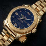 BREITLING, EMERGENCY, A LIMITED EDITION GOLD WRISTWATCH WITH DISTRESS BEACON - photo 1