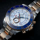 ROLEX, YACHT-MASTER II REF 116681, A SUBSTANTIAL STEEL AND EVEROSE GOLD AUTOMATIC WRISTWATCH - фото 1