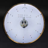 INDUCTA FOR ROLEX, A LARGE AND ATTRACTIVE GILT WALL CLOCK - Foto 2