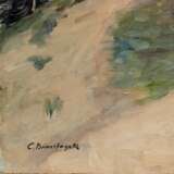 Peinture Zone rurale. Sergue&iuml; Arsenievitch Vinogradov (1869-1938). oil painting realism 49.5 - photo 3