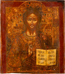 GROSSE IKONE MIT CHRISTUS PANTOKRATOR