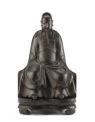 A bronze figure of Wenchang