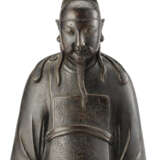 A bronze figure of Wenchang - Foto 4