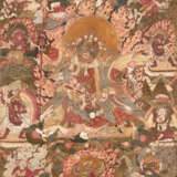 A thangka depicting Mahakala - Foto 1