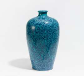 Große Vase in robin's egg blue