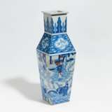 Große Fang Zun-Vase mit Figuren - Foto 1