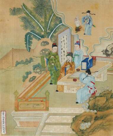 Zwei Malereien mit Szenen aus dem Roman 'Xiyou Quanzhen' - photo 1