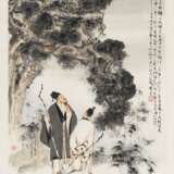 Malerei 'Das Treffen von Su Dongpo und Zhang Haimin im Mondschein' - фото 1