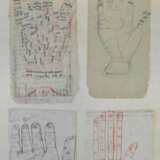 Neun kleine tantrische Zeichnungen und eine Manuskriptseite - photo 2