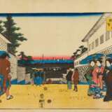 7 Holzschnitte mit berühmten Ansichten von Edo - Foto 5