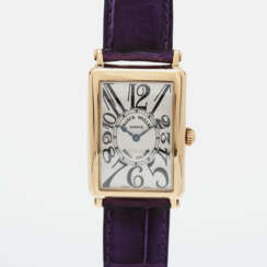 FRANCK MULLER Armbanduhr "Long Island" in Gelbgold 18K.