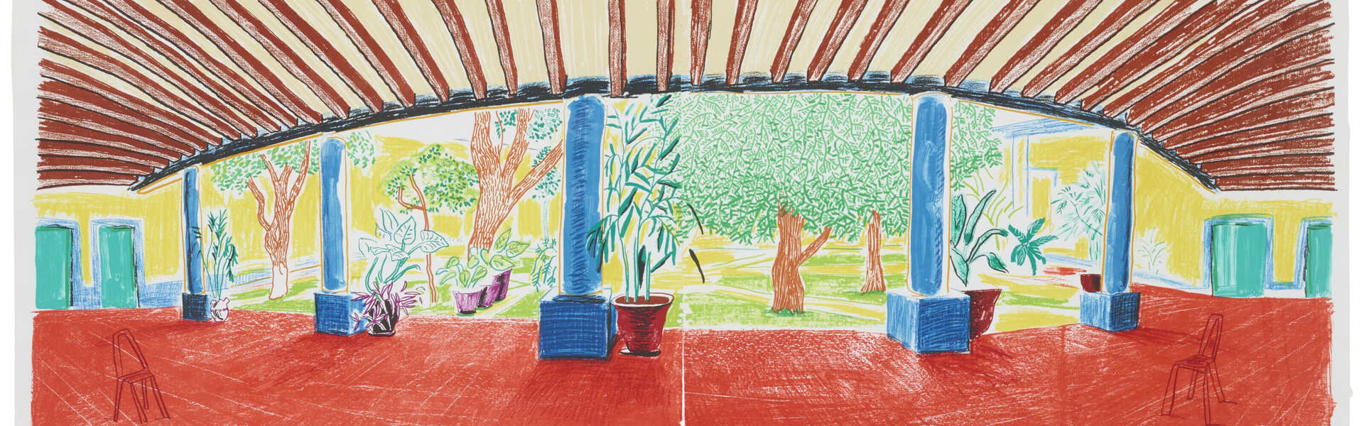 DAVID HOCKNEY (B. 1937)