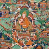 Feine Thangka des 5. Dalai Lama - Foto 1