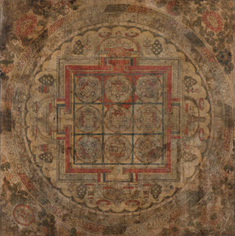 Mandala des Che-mchog Heruka-bDe-gshegs-´dus-pa- Mandala aus der Tradition der Nyingma-pa - Foto 1