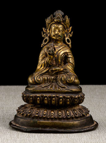 Bronze des Padmasambhava. - фото 1