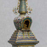 Cloisonné-Stupa mit Amitayus - photo 3
