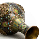 Rotierende Cloisonné-Vase mit Drachendekor - фото 2