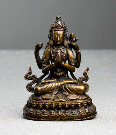 Bronze des SADAKSHARILOKESHVARA - photo 1