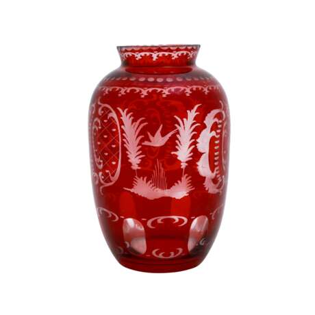 BÖHMEN Vase, 20. Jahrhundert - Foto 4