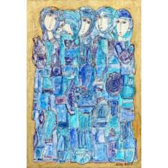 JANKO (bulgarische Künstlerin der 2. Hälfte 20. Jahrhundert), "Jungfrauen mit Gefäßen",