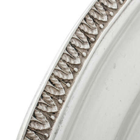 ÖSTERREICH-UNGARN WIEN lange Platte, 800 Silber, Marke von 1872-1922. - photo 6