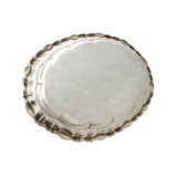 RUMÄNIEN Ovalplatte, 800 Silber, 1. Hälfte 20. Jahrhundert - Foto 3