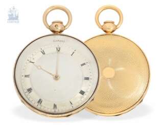 Pocket watch: very fine, small quality Lepine with quarter-hour Repetition, Le Roy & Fils No. 14439, Paris, around 1820