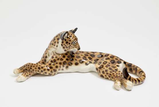 Leopard. Hutschenreuther, um 1930 Karl Tutter - Foto 1
