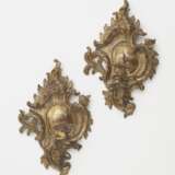 Zwei Paar Appliken, einflammig. Süddeutsch, 18. Jahrhundert - Foto 1