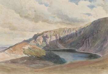 Hummel, Carl Maria Nicolaus. Blick auf den Lac Blanc in den Vogesen