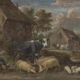 Teniers d. J., David. Dorflandschaft mit Hirten und Tieren - фото 1