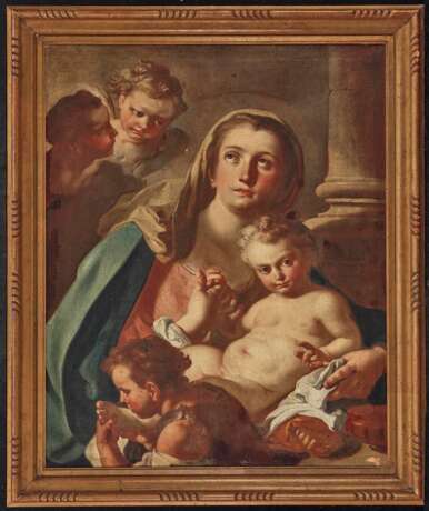 Mura, Francesco de, zugeschrieben. Maria mit dem Kind und dem Johannesknaben - Foto 2