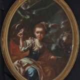 Italien (Neapel?), 18. Jahrhundert. Mädchen mit Maske - фото 2