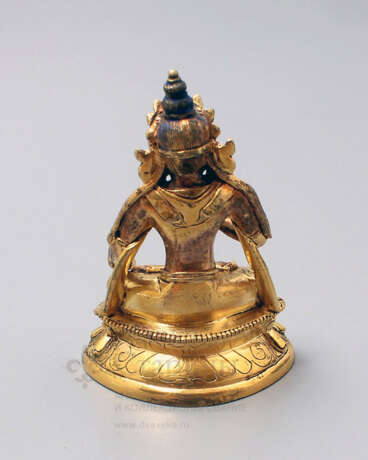 Старинная бронзовая статуэтка «Будда» - photo 4