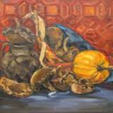 “Fruits fall” Canvas Oil paint Realist Still life 2007 - photo 1