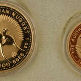 GOLDMÜNZEN, Konvolut 8 diverse Münzen u.a. Australian Nugget, 20. Jahrhundert (3) - Foto 2