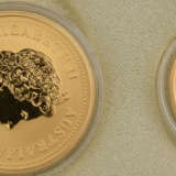 GOLDMÜNZEN, Konvolut 8 diverse Münzen u.a. Australian Nugget, 20. Jahrhundert (3) - Foto 3