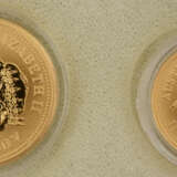GOLDMÜNZEN, Konvolut 8 diverse Münzen u.a. Australian Nugget, 20. Jahrhundert (3) - Foto 11