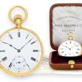 Taschenuhr: Patek Philippe Ankerchronometer besonderer Qualität mit Originalbox und Originalzertifikat, Genf 1878 - фото 1