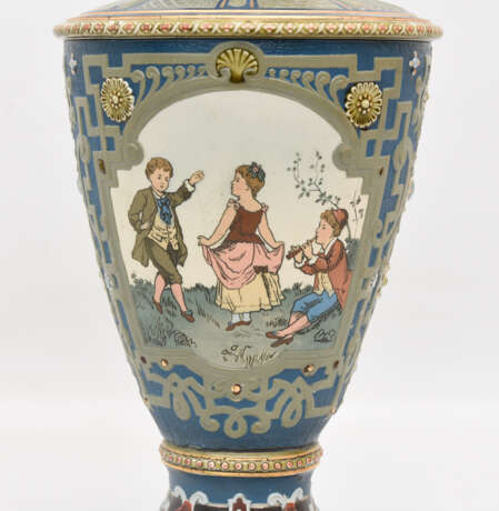 METTLACH, Villeroy & Boch, Art Nouveau Vase, Deutschland, 1910. - Foto 6