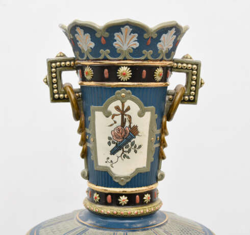 METTLACH, Villeroy & Boch, Art Nouveau Vase, Deutschland, 1910. - Foto 8