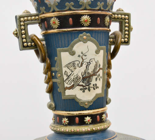 METTLACH, Villeroy & Boch, Art Nouveau Vase, Deutschland, 1910. - фото 13