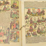 KONV. FAKSIMILE BÜCHER, Weltchronik 1493 und die 92 Holzschnitte der Lübecker Bibel. Deutschland 20. Jh - photo 4