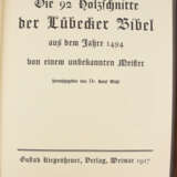 KONV. FAKSIMILE BÜCHER, Weltchronik 1493 und die 92 Holzschnitte der Lübecker Bibel. Deutschland 20. Jh - photo 5