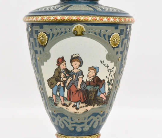 METTLACH, Villeroy & Boch, Art Nouveau Vase, Deutschland, 1910. - photo 1