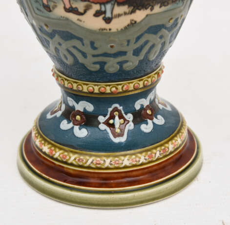 METTLACH, Villeroy & Boch, Art Nouveau Vase, Deutschland, 1910. - Foto 6