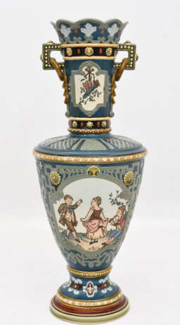 METTLACH, Villeroy & Boch, Art Nouveau Vase, Deutschland, 1910. - фото 10